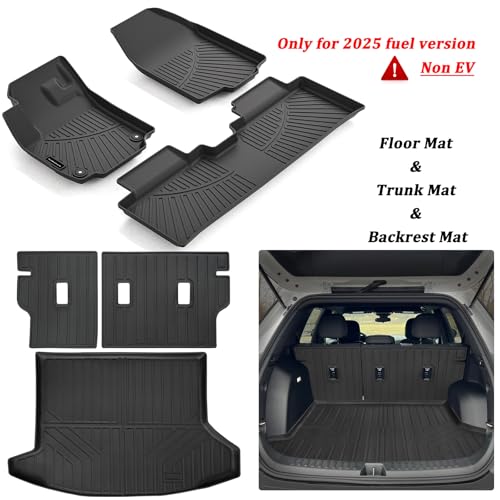Floor Mats & Trunk Mat Backrest Mat for 2025 2026 Chevy Equinox