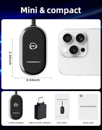 Wireless CarPlay & Android Auto Adapter