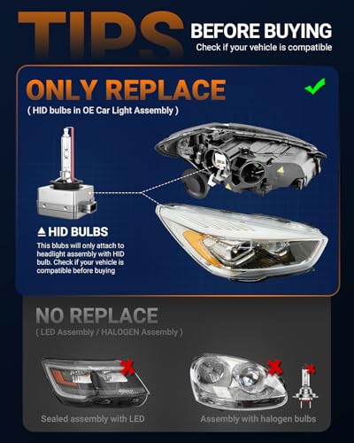 D1S D1R HID Bulbs (2 Count)