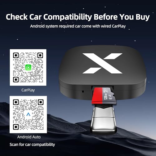 X Wireless Car Play Magic AI Box Stream YouTube Netflix Disney+