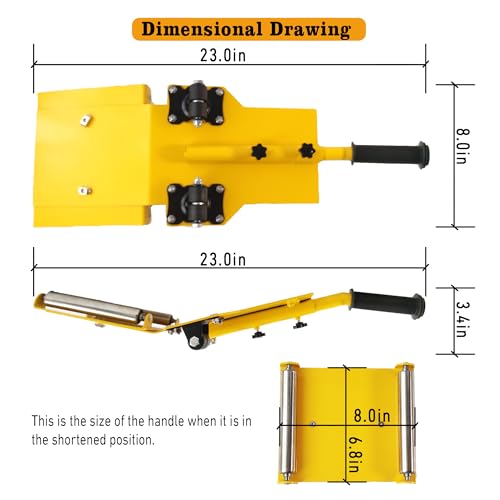 Tire Lifting Tool with Extendable Handle for Car
