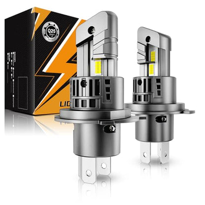 Q25 Series H4 9003 Fog Lights H4 Powersports Lights 20000LM (2 Count)