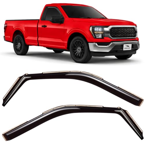 in Channel Extra Durable Rain Guards for Ford F150 2021 (2 Count)