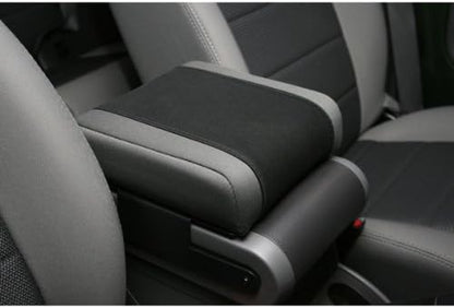 Rugged Ridge Center Console Cover for Jeep Wrangler JK | Neoprene, Black/Grey | 13107.09 | Fits 2007-2010 Jeep Wrangler JK