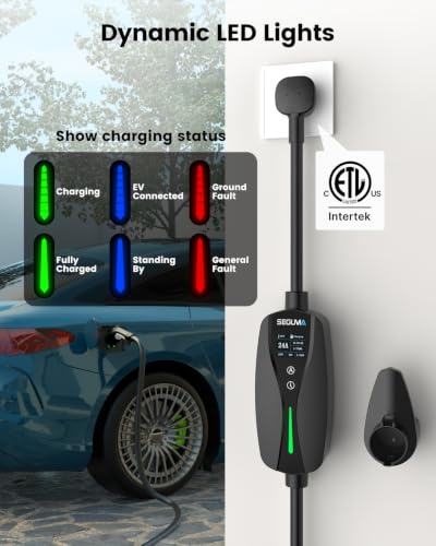 Level 2 EV Charger 24Amp 240V