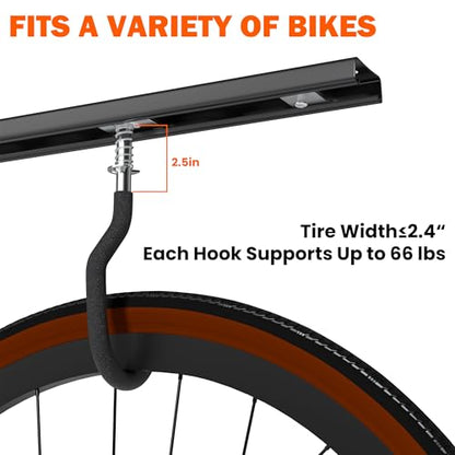 Ceiling Bike Rack for Garage