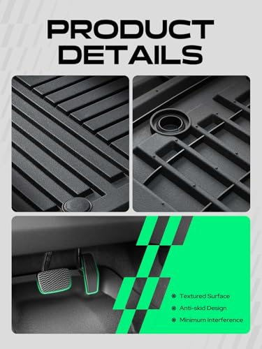Automotive Floor Mats for Ford F (3 Count)
