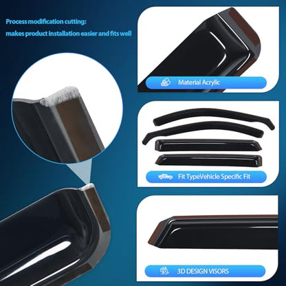 Window Rain Guards for Mazda CX