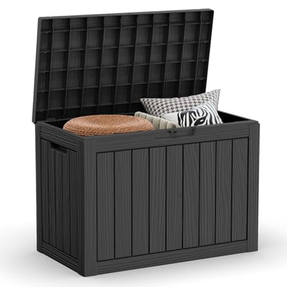 45 Gallon Lockable Resin Deck Box