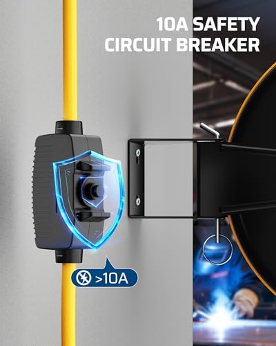 Retractable Extension Cord Reel