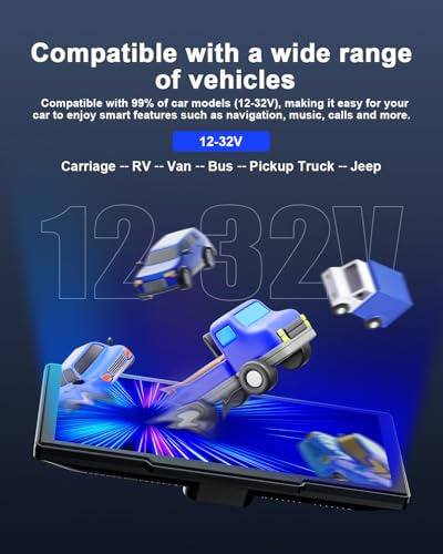 8.1'' Wireless Apple Carplay Screen for Car