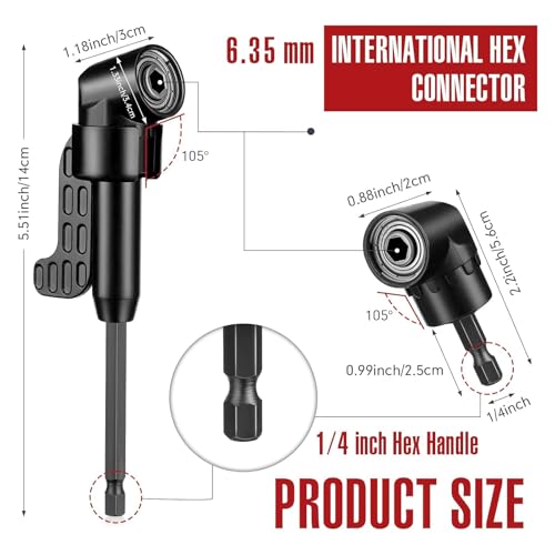 17Pcs Tools Flexible Drill Bit Extension