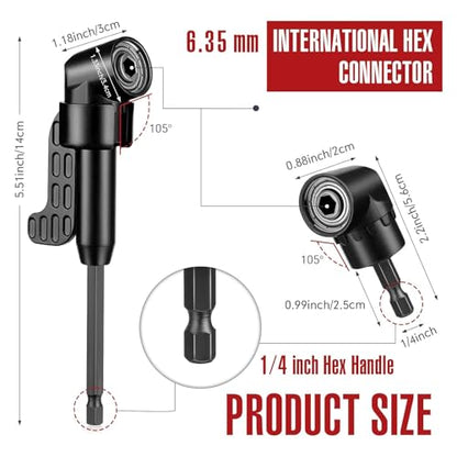 17Pcs Tools Flexible Drill Bit Extension