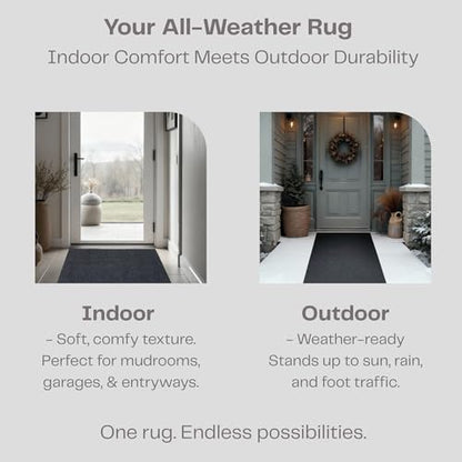 Ribbed Hallway Runner Rug