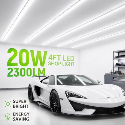 Pak 4FT LED Shop Lights (8 Count)