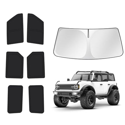 Windshield Sun Shade for Ford Bronco 2021 (7 Count)