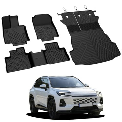 Floor Mats & Trunk Mat for Toyota RAV4 2026 PHEV Plug