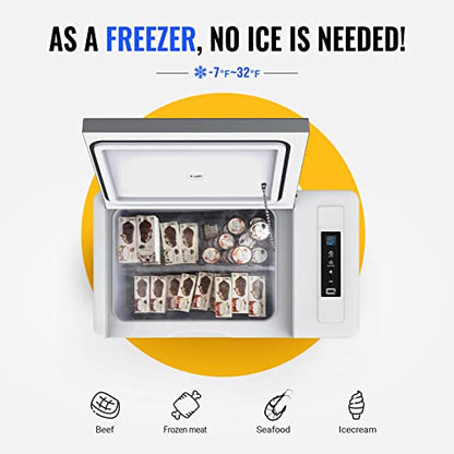 12v refrigerator 23 Quart with Cover
