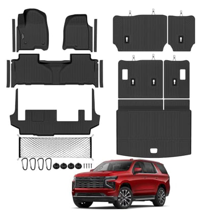 Floor Mat Set for 2025 2026 Chevy Suburban