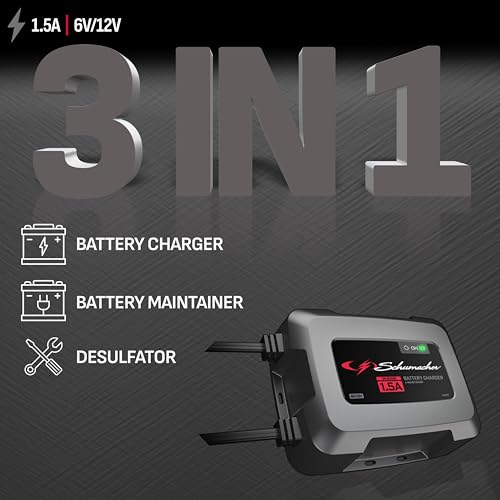 1.5A Onboard Car Battery Charger and Maintainer