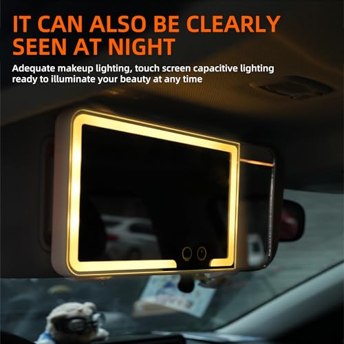 car mirror vanity Rechargeable Led