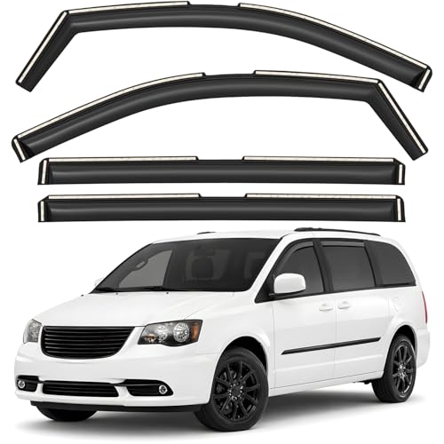 Window Deflectors Smoke Tinted In (4 Count)