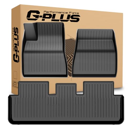 TPE Floor Mats Fit for Tesla Model 3 Highland 2024 2025 (3 Count)