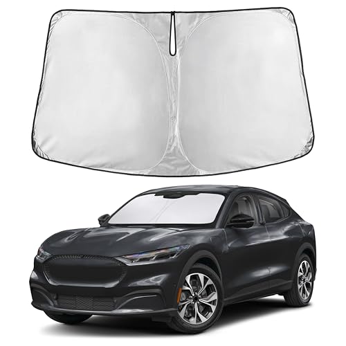 Windshield Sunshade Compatible for Ford Mustang Mach