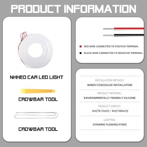 Upgrade Dynamic Flowing Car LED Trunk Light Strip