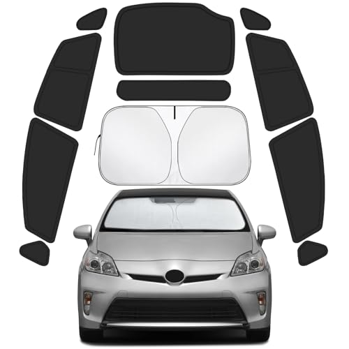 Car Window Shades for Toyota Prius 2010 (11 Count)