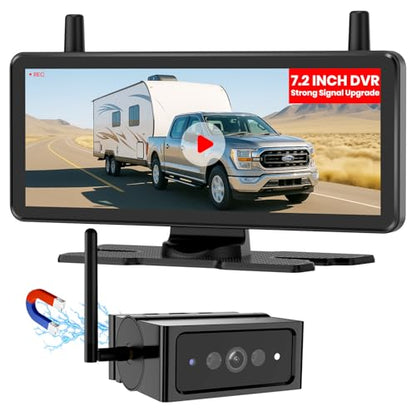 7.2 Inch Magnetic Wireless Backup Camera