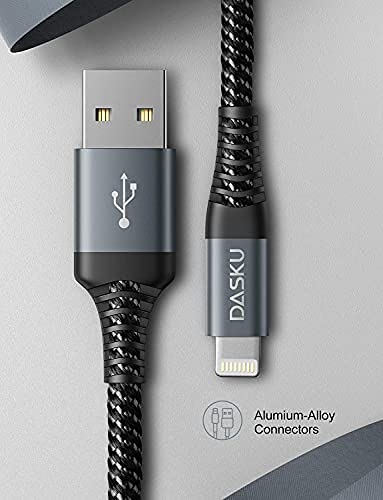 iPhone Charger Fast Charging [MFi Certified] USB Lightning Cable 6FT (18 Foot)