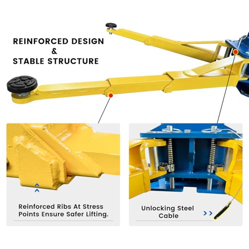 110V Two Post Car Lift 11
