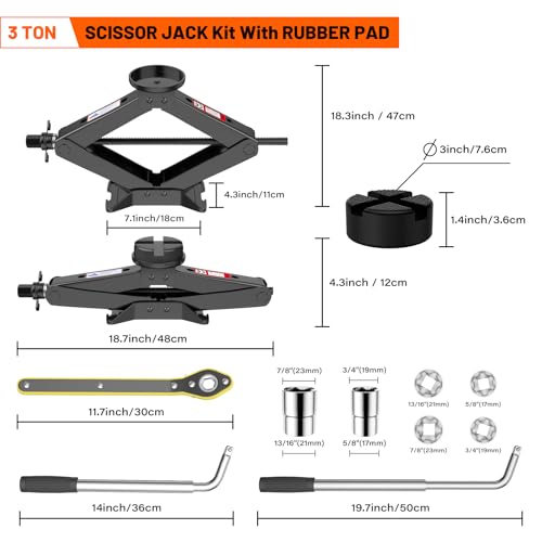 Scissor Jack 3 Ton