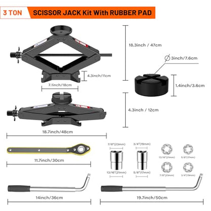 Scissor Jack 3 Ton