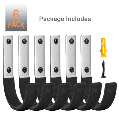6 Pcs Garage Storage Utility Hook