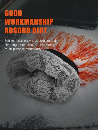 Microfiber Car Wash Mitt (3 Count)