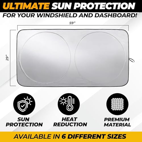 SUV Sunshade Windshield Foldable
