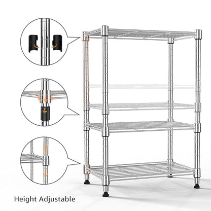 450 lbs Wire Storage Shelving 3