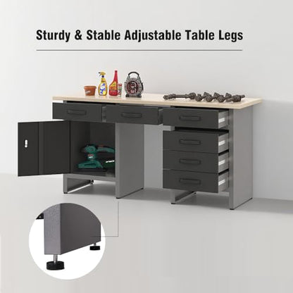 Heavy Duty Garage Storage Cabinet System