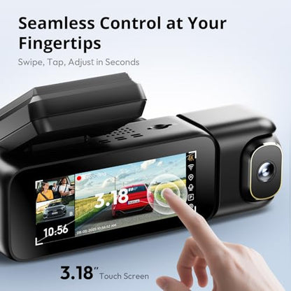 G980H 3CH】 3 Channel 360° Dash Cam