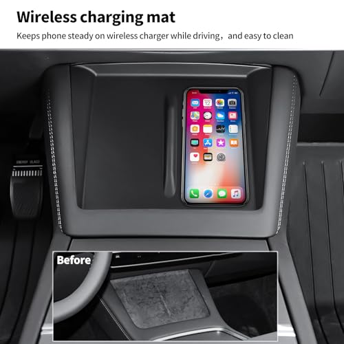 9Pcs Set Center Console Organizer Tray for Tesla Model Y Juniper 2025 2026 (2 Count)