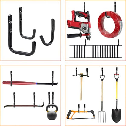 Steel Ladder Hooks 24PK Heavy Duty Anti (24 Count)