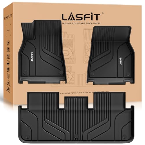 Premium Extra Thick Floor Mats for Tesla Model S & Plaid 2021