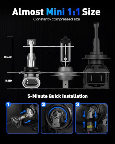 H11 9005 Fog Light Bulbs (2 Count)