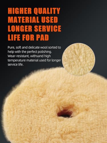 Wool Polishing Pads (2 Count)