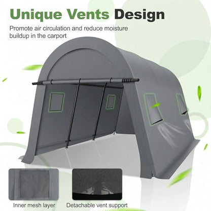 Carport Canopy 10x20 Heavy Duty Portable Garage