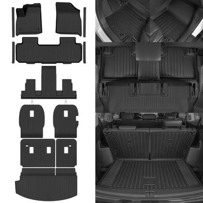 Custom Fit Floor Mats for Buick Enclave 7 Seats