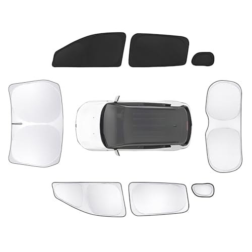 8pcs Car Window Shades for Jeep Compass 2017 (8 Count)