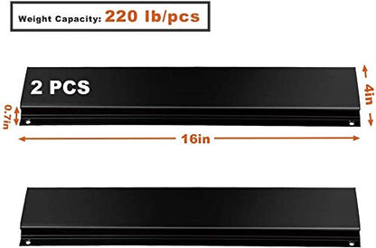 8 Bin Wall Mounted Plastic Storage Bins Hanging Organizer Bins